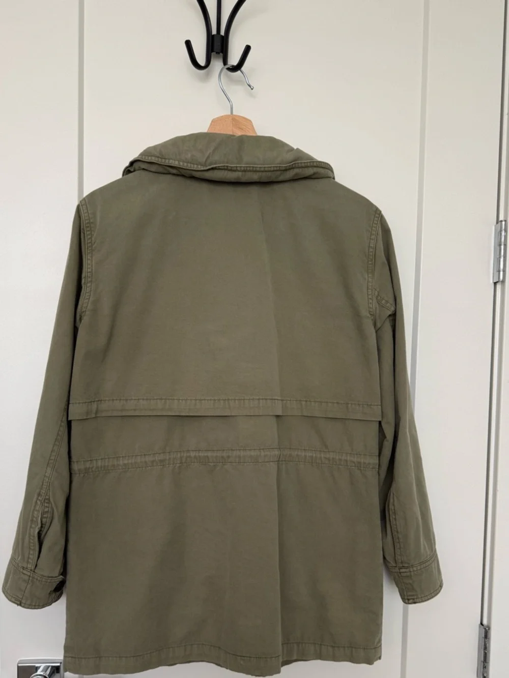 Classic 2010s J Crew Green Utility Jacket, Size XS